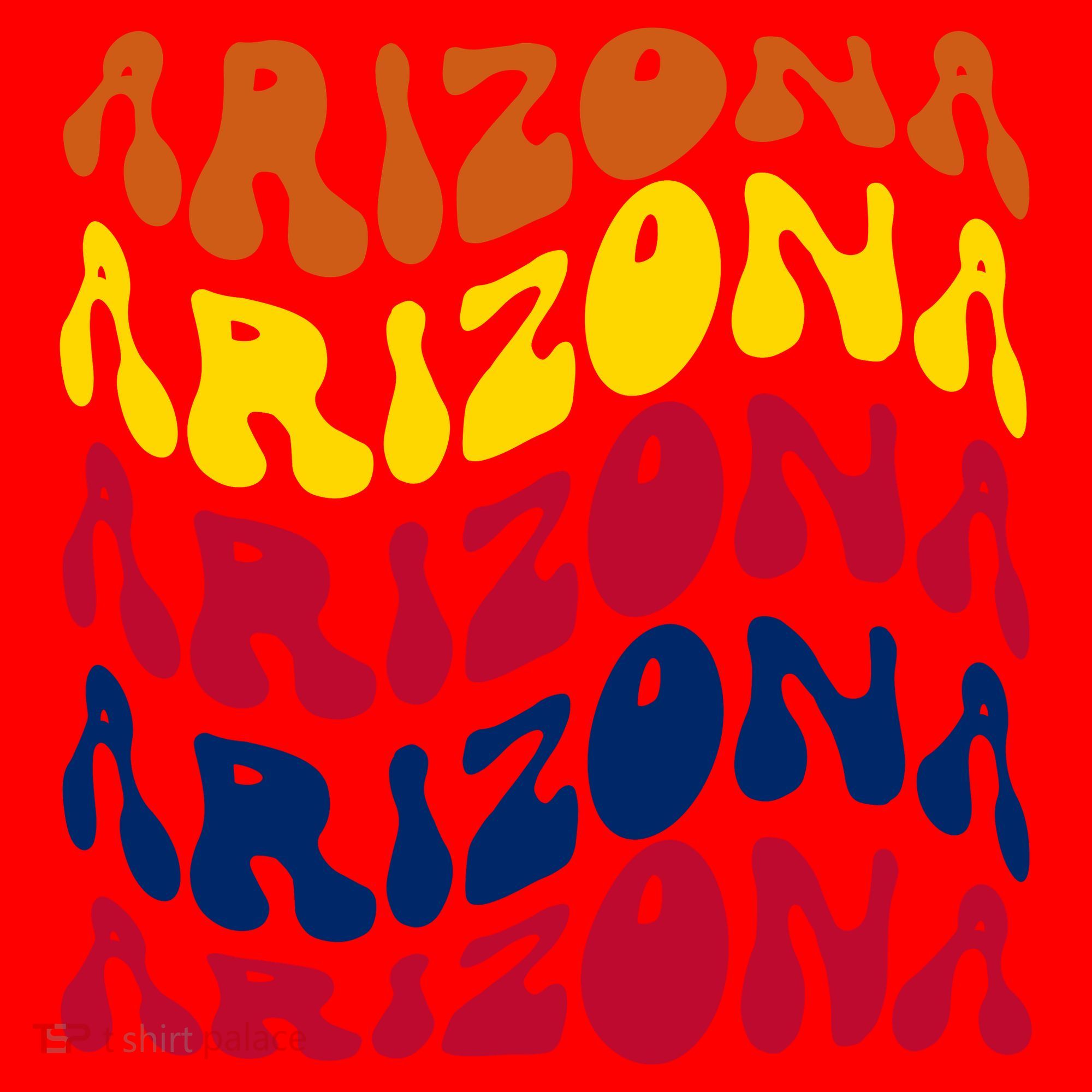 Arizona Retro Wave Santa Hat