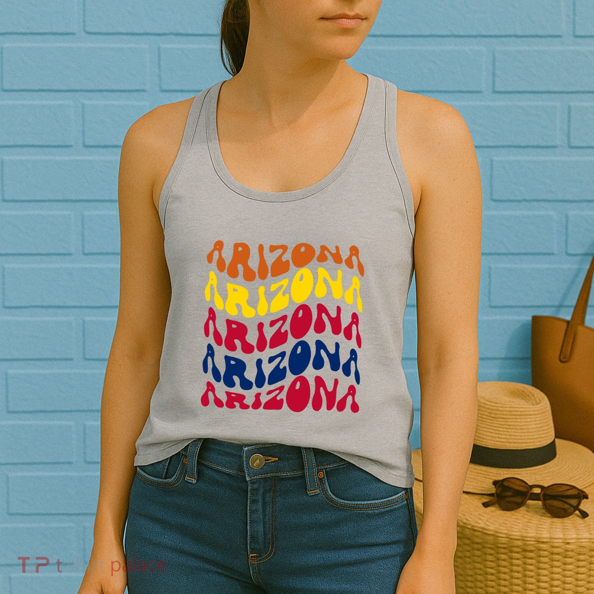 Arizona Retro Wave Women's Tank Top