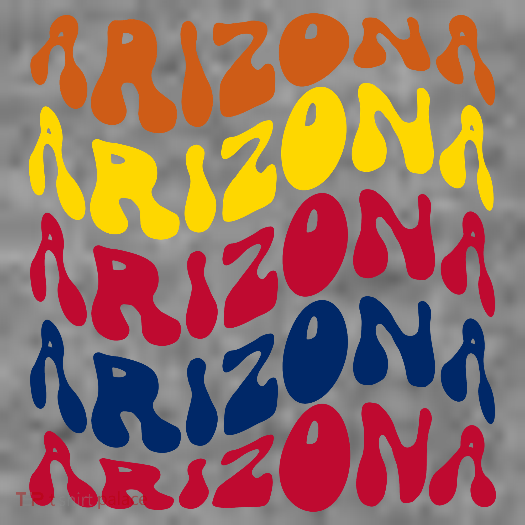 Arizona Retro Wave Toddler Hoodie