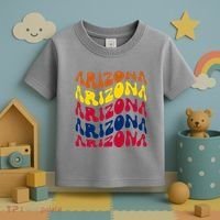 Arizona Retro Wave Toddler T-Shirt thumb 3