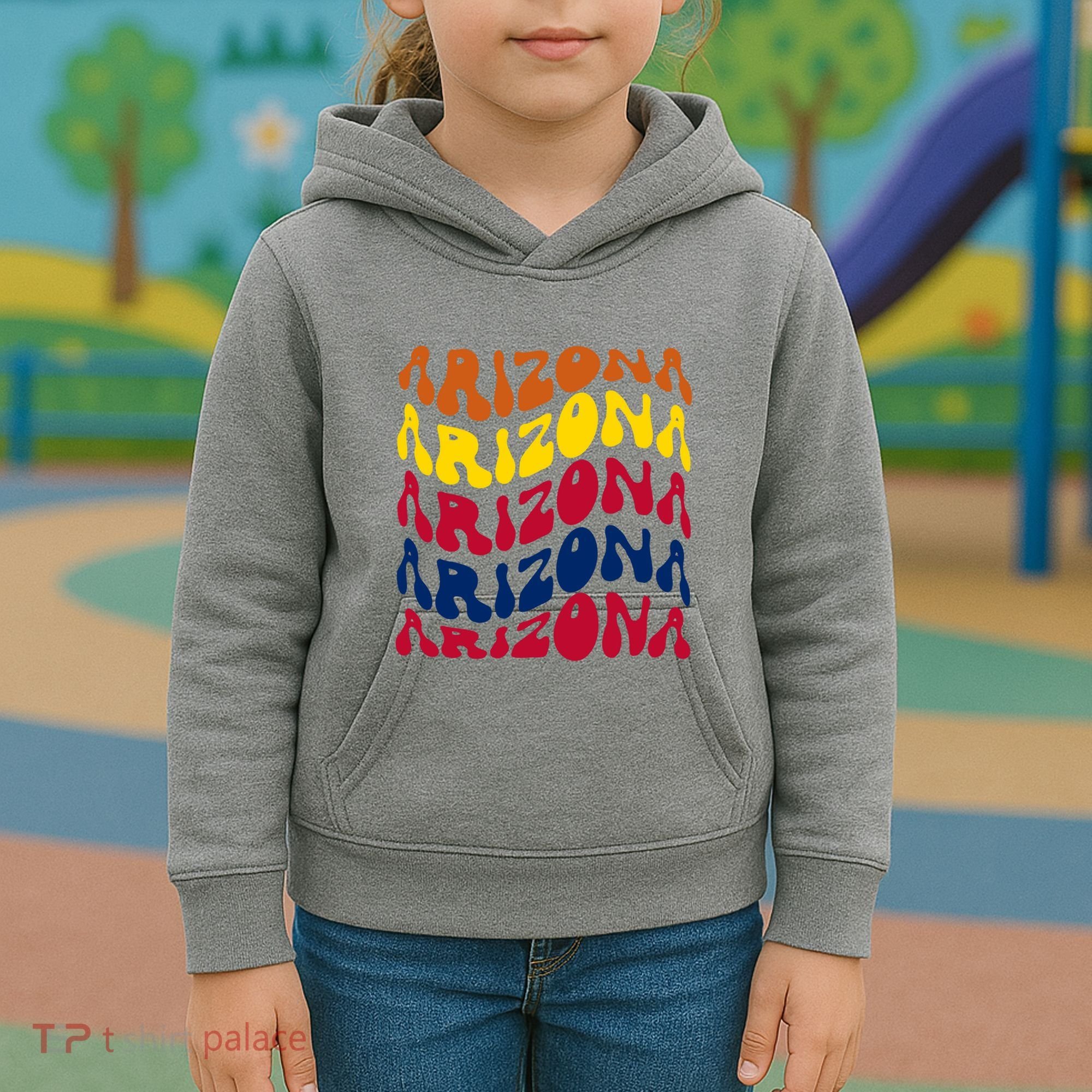 Arizona Retro Wave Kids Hoodie