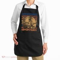 Animal Rights Zookeeper Africa Gift Idea Hippo Apron thumb 2