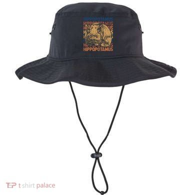Animal Rights Zookeeper Africa Gift Idea Hippo Bucket Hat