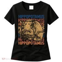 Animal Rights Zookeeper Africa Gift Idea Hippo Women's T-Shirt thumb 0