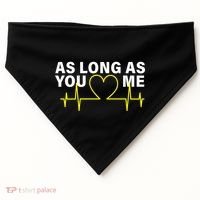 As Long As You Love Me USA-Made Doggie Bandana thumb 0