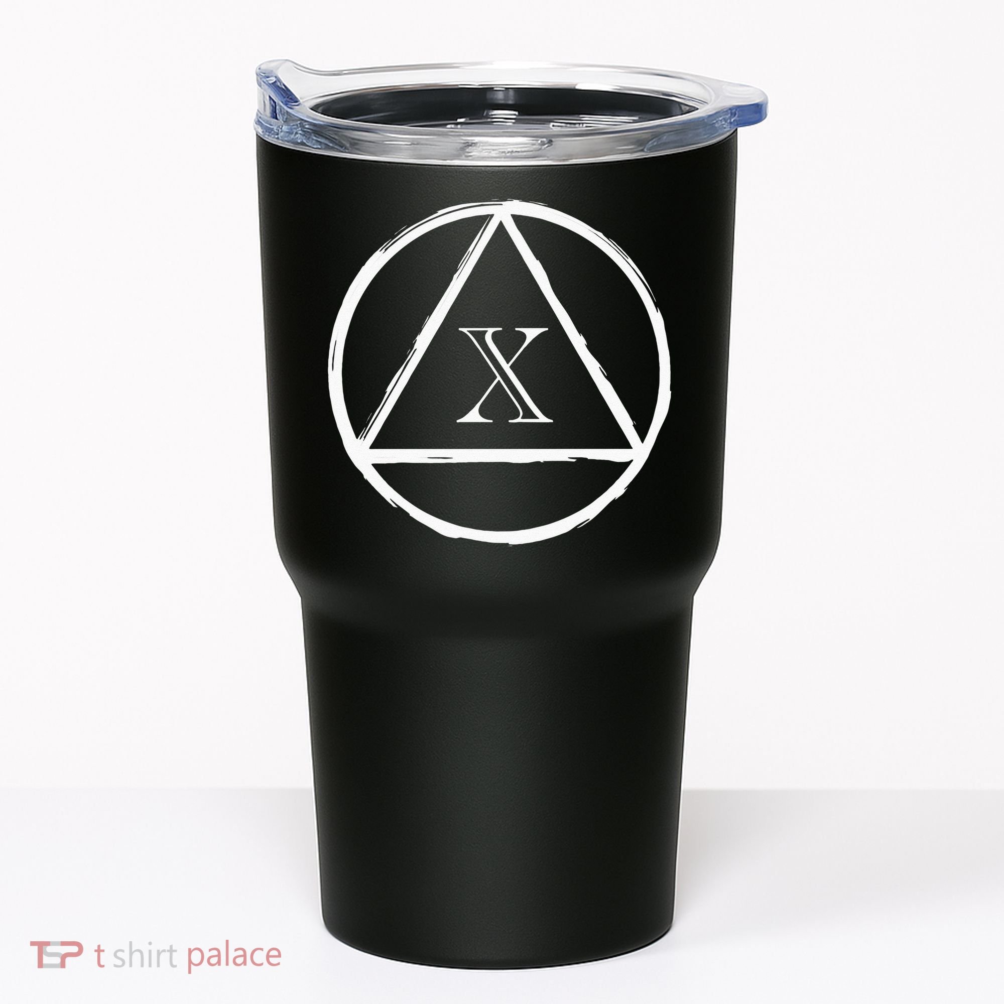AA Sobriety 10 Yr Abstinence 10 Years Sober Anniversary Gift Tumbler