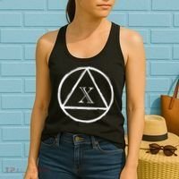 AA Sobriety 10 Yr Abstinence 10 Years Sober Anniversary Gift Women's Tank Top thumb 2