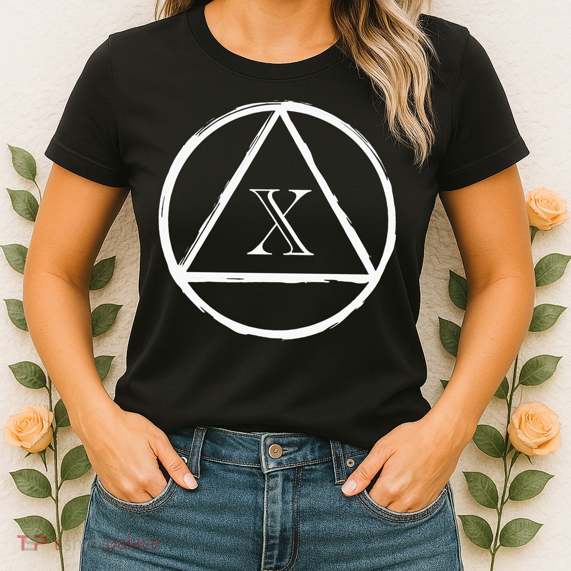 AA Sobriety 10 Yr Abstinence 10 Years Sober Anniversary Gift Women's T-Shirt