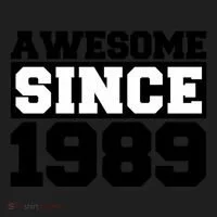 Awesome Since 1989 Tumbler thumb 3