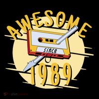 Awesome Since 1989 Women's Hoodie thumb 2