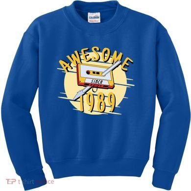 Awesome Since 1989 Kids Sweatshirt