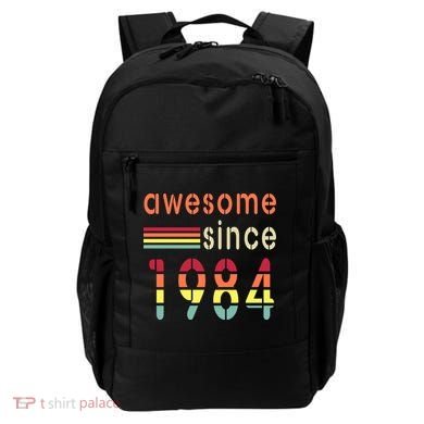 Awesome Since 1984 Birthday Retro Cool Gift Backpack
