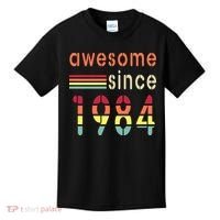 Awesome Since 1984 Birthday Retro Cool Gift Kids T-Shirt thumb 0