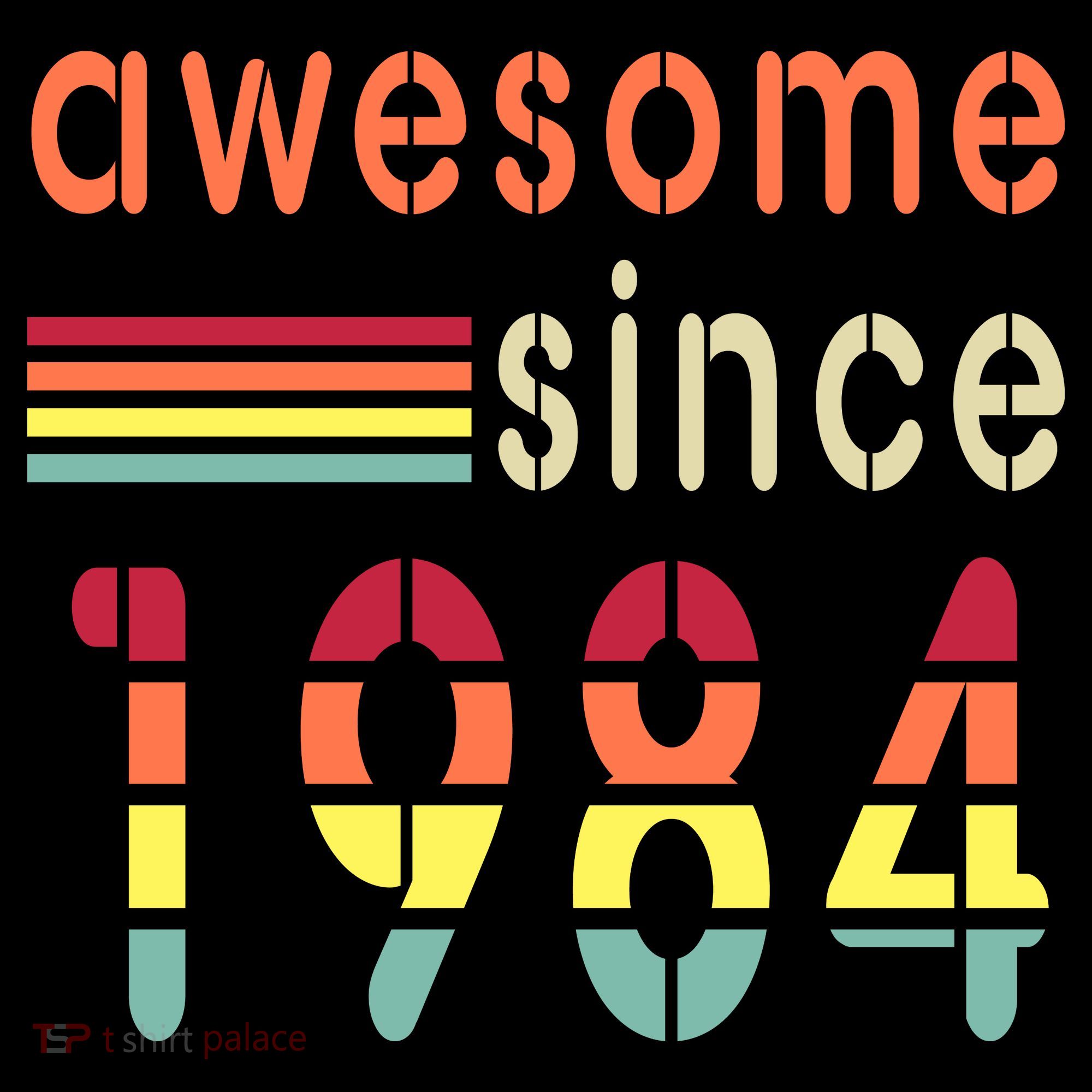 Awesome Since 1984 Birthday Retro Cool Gift Kids T-Shirt