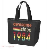 Awesome Since 1984 Birthday Retro Cool Gift Tote Bag thumb 3