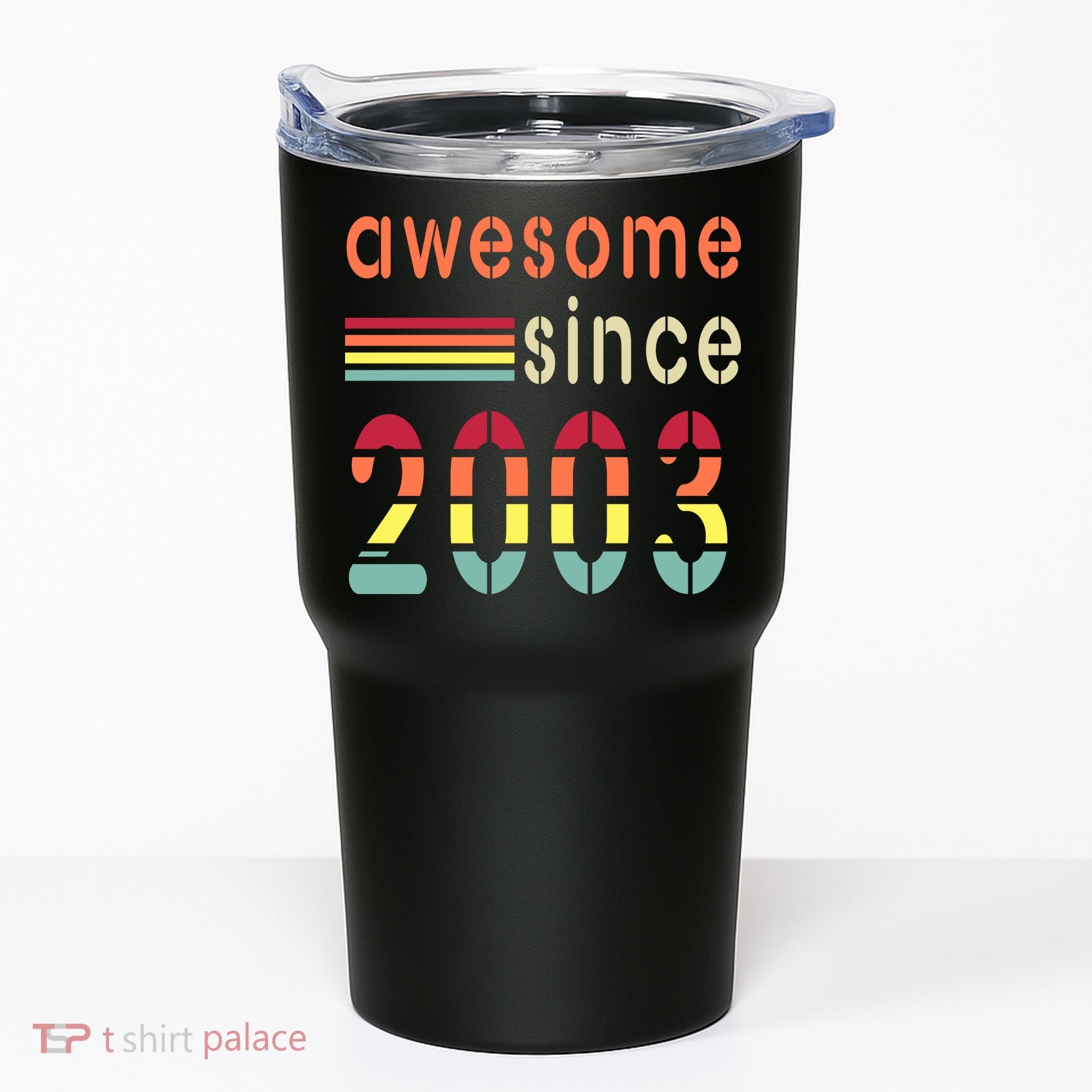 Awesome Since 2003 Birthday Retro Cool Gift Tumbler