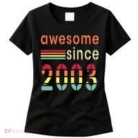 Awesome Since 2003 Birthday Retro Cool Gift Women's T-Shirt thumb 0