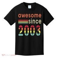 Awesome Since 2003 Birthday Retro Cool Gift Kids T-Shirt thumb 0