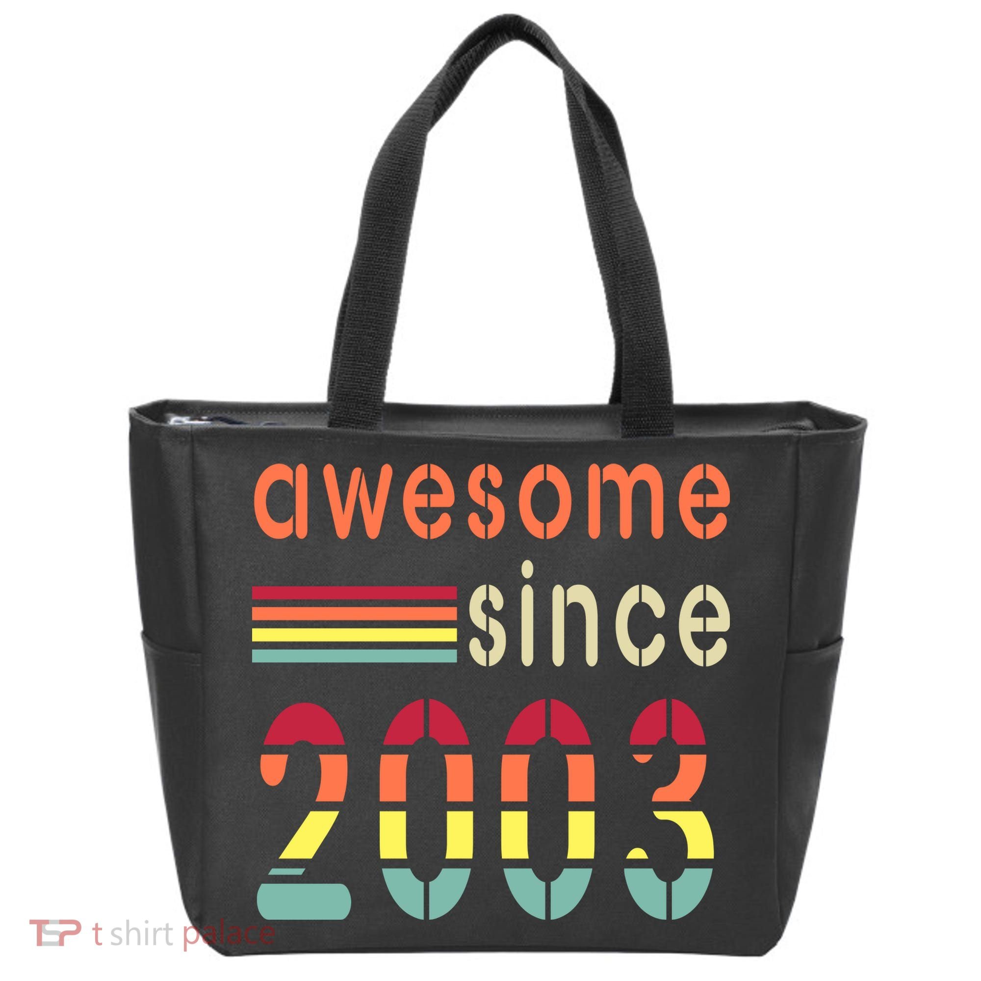 Awesome Since 2003 Birthday Retro Cool Gift Tote Bag