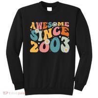 Awesome Since 2003 20th Birthday Retro Gifts Born In 2003 Sweatshirt thumb 0