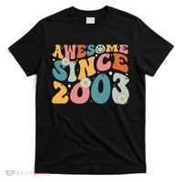 Awesome Since 2003 20th Birthday Retro Gifts Born In 2003 T-Shirt thumb 0