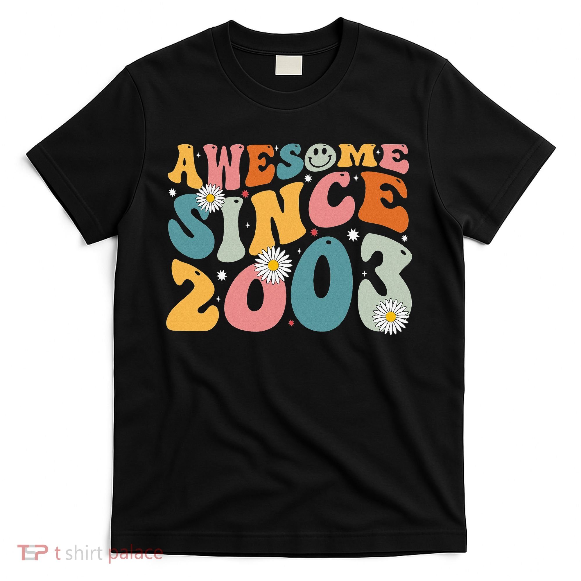 Awesome Since 2003 20th Birthday Retro Gifts Born In 2003 T-Shirt