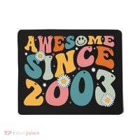 Awesome Since 2003 20th Birthday Retro Gifts Born In 2003 Mousepad thumb 0