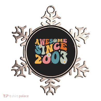 Awesome Since 2003 20th Birthday Retro Gifts Born In 2003 Ornament