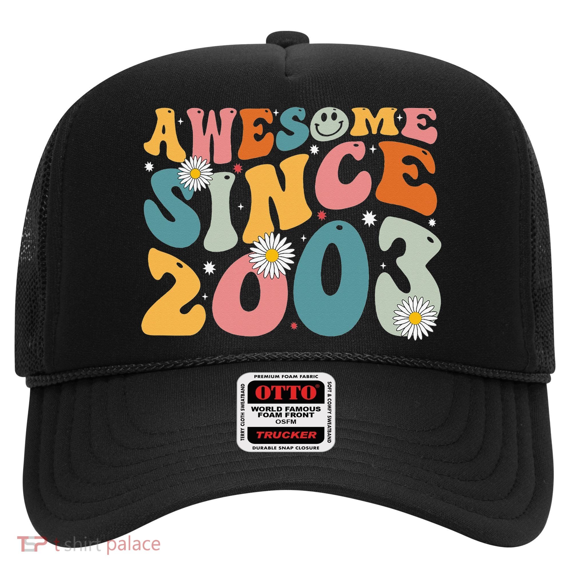 Awesome Since 2003 20th Birthday Retro Gifts Born In 2003 Hat