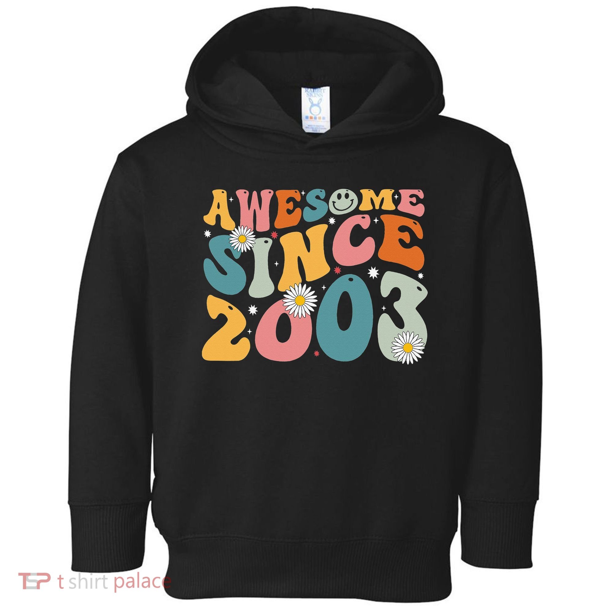 Awesome Since 2003 20th Birthday Retro Gifts Born In 2003 Toddler Hoodie