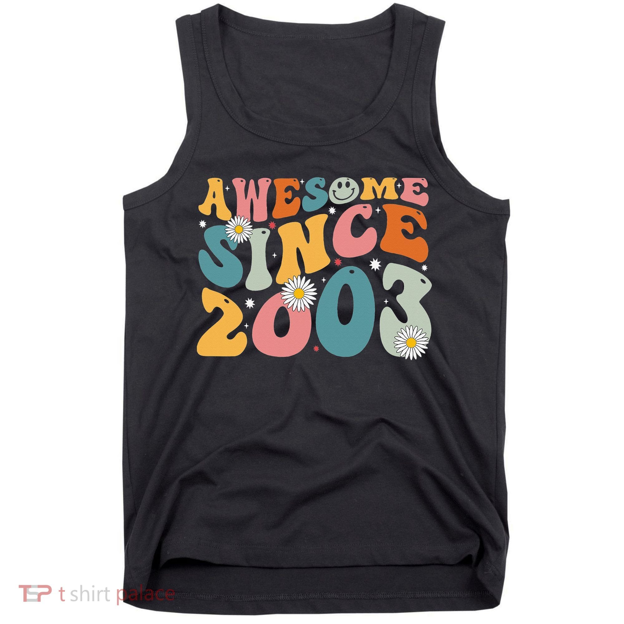 Awesome Since 2003 20th Birthday Retro Gifts Born In 2003 Tank Top