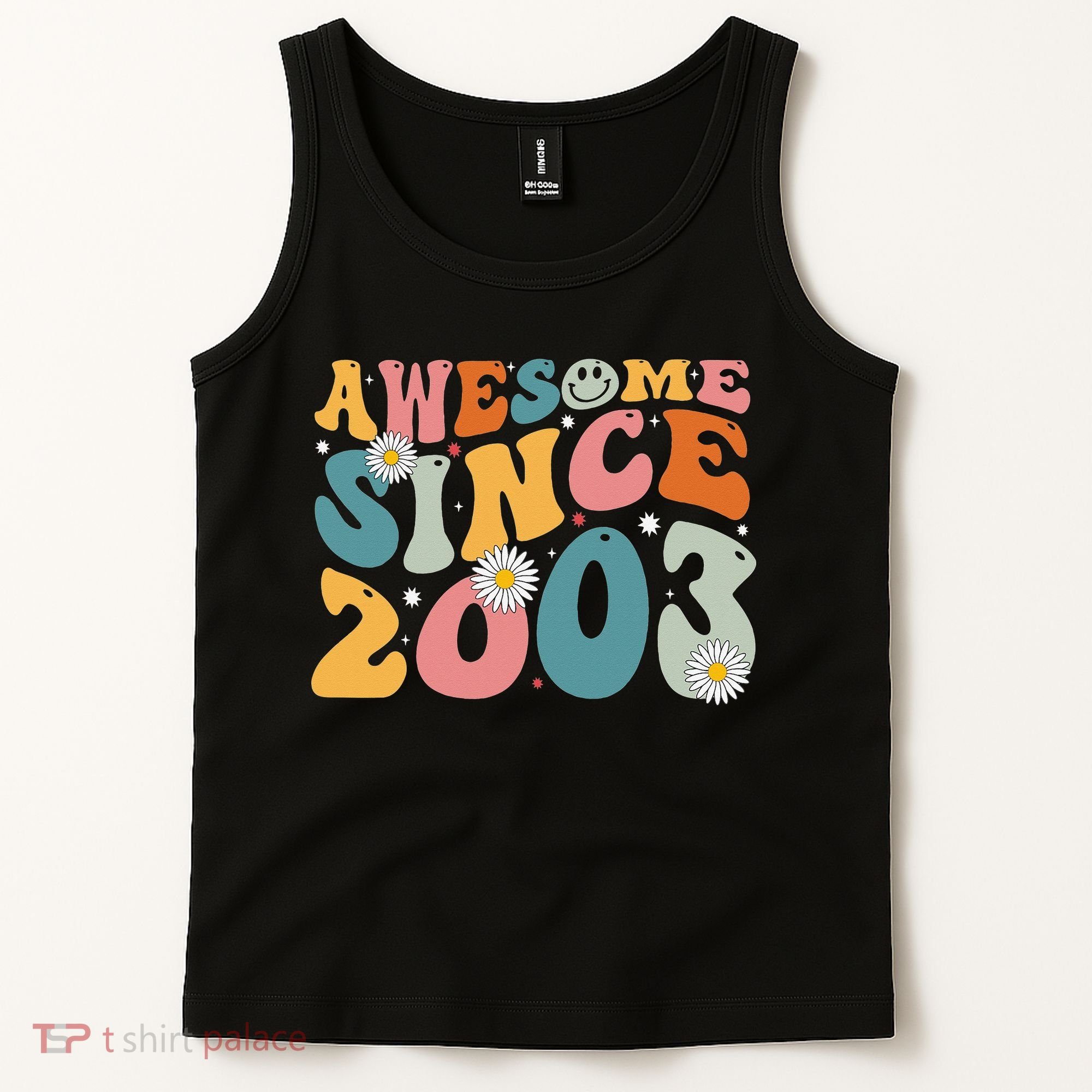 Awesome Since 2003 20th Birthday Retro Gifts Born In 2003 Tank Top