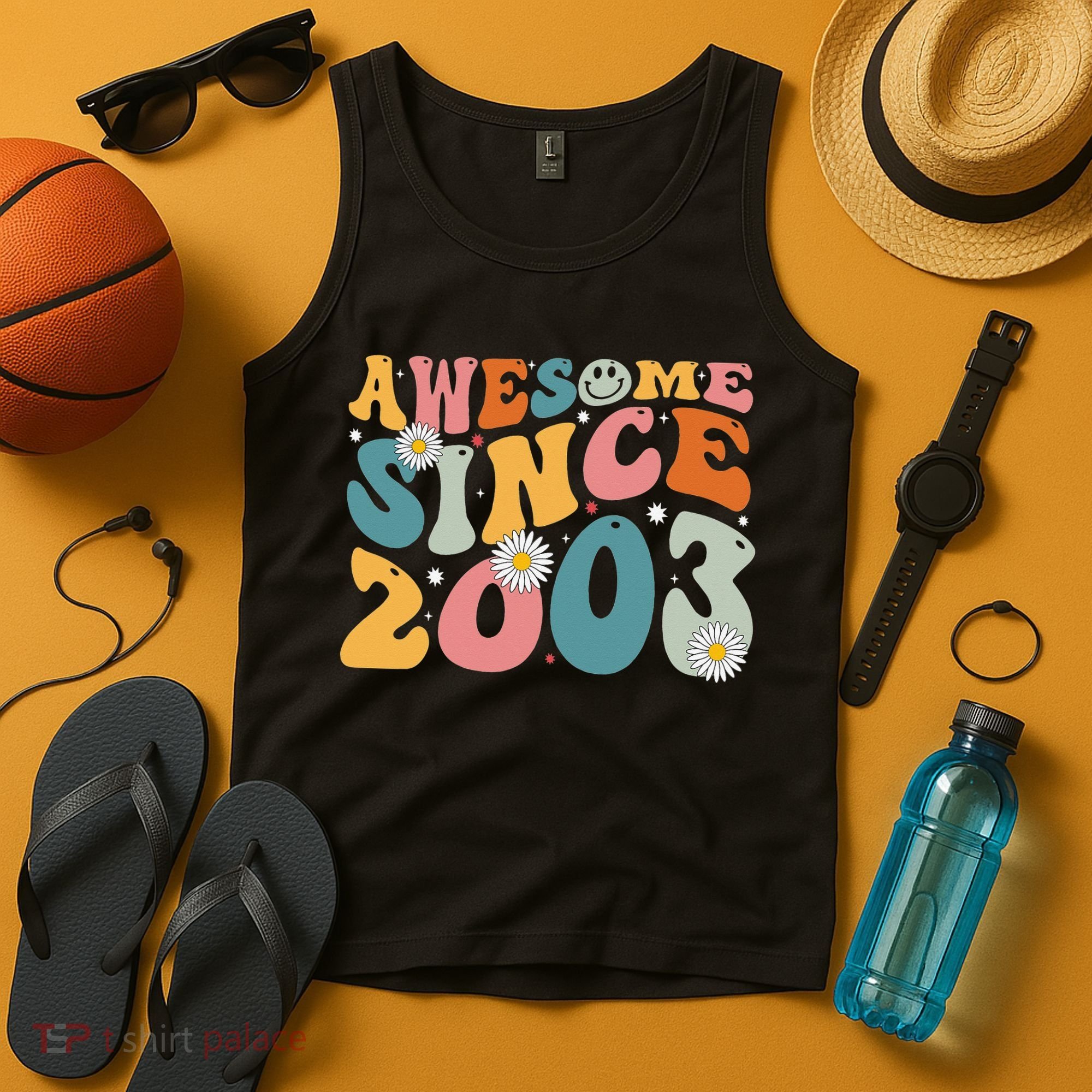 Awesome Since 2003 20th Birthday Retro Gifts Born In 2003 Tank Top