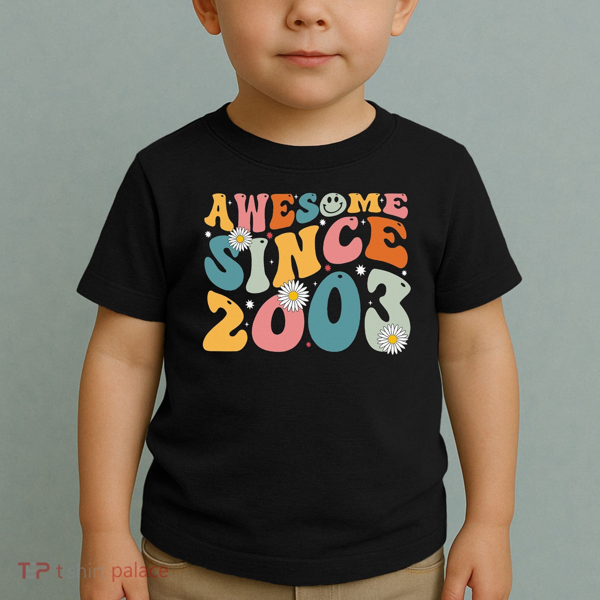 Awesome Since 2003 20th Birthday Retro Gifts Born In 2003 Toddler T-Shirt