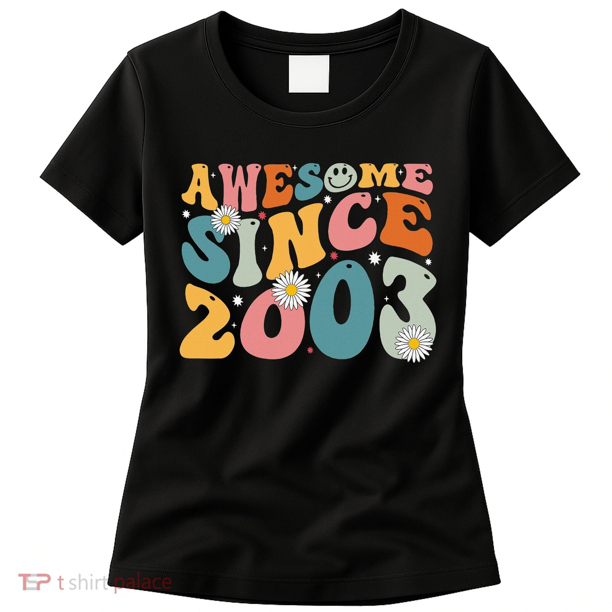 Awesome Since 2003 20th Birthday Retro Gifts Born In 2003 Women's T-Shirt