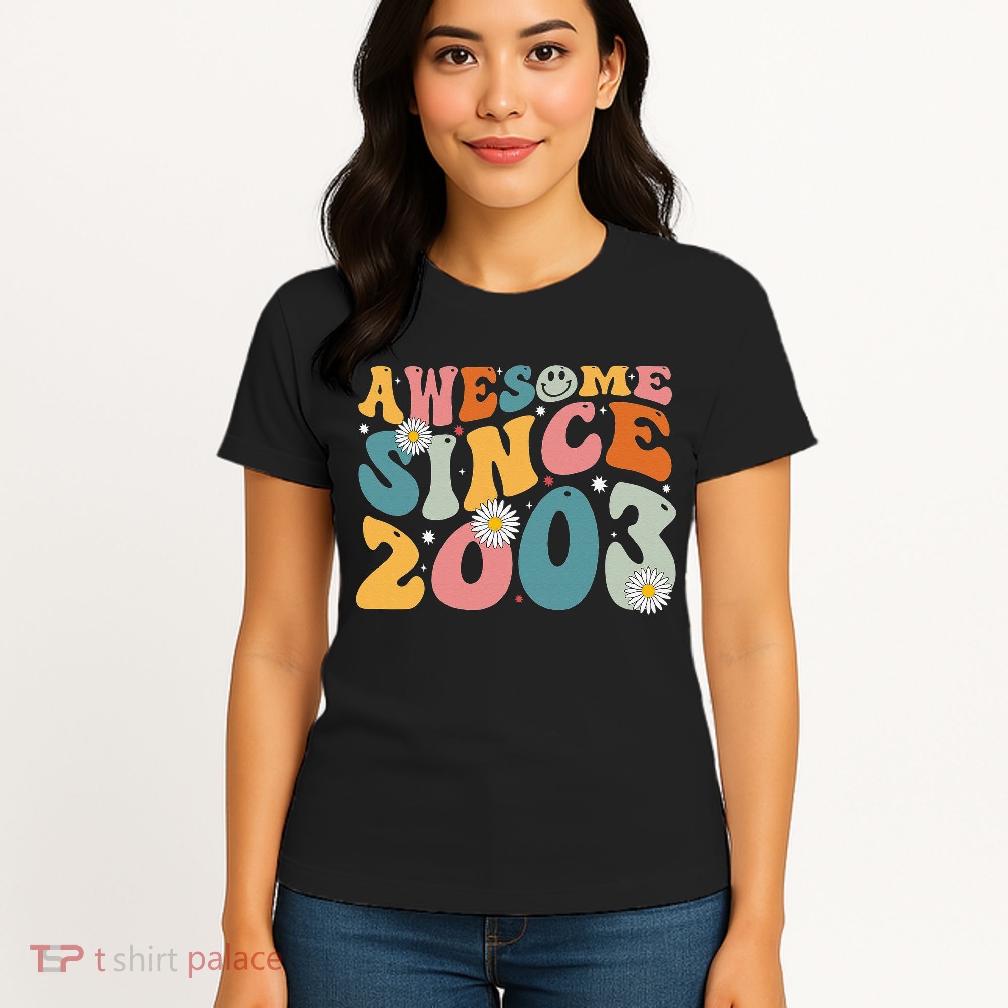 Awesome Since 2003 20th Birthday Retro Gifts Born In 2003 Women's T-Shirt
