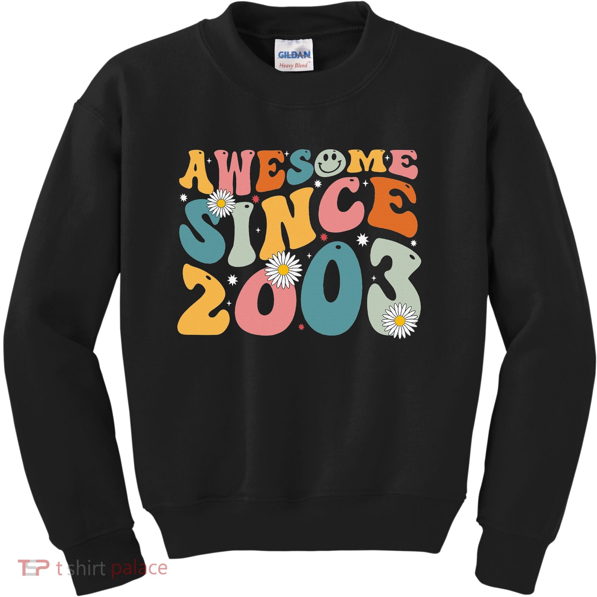 Awesome Since 2003 20th Birthday Retro Gifts Born In 2003 Kids Sweatshirt