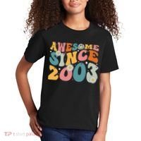 Awesome Since 2003 20th Birthday Retro Gifts Born In 2003 Kids T-Shirt thumb 2