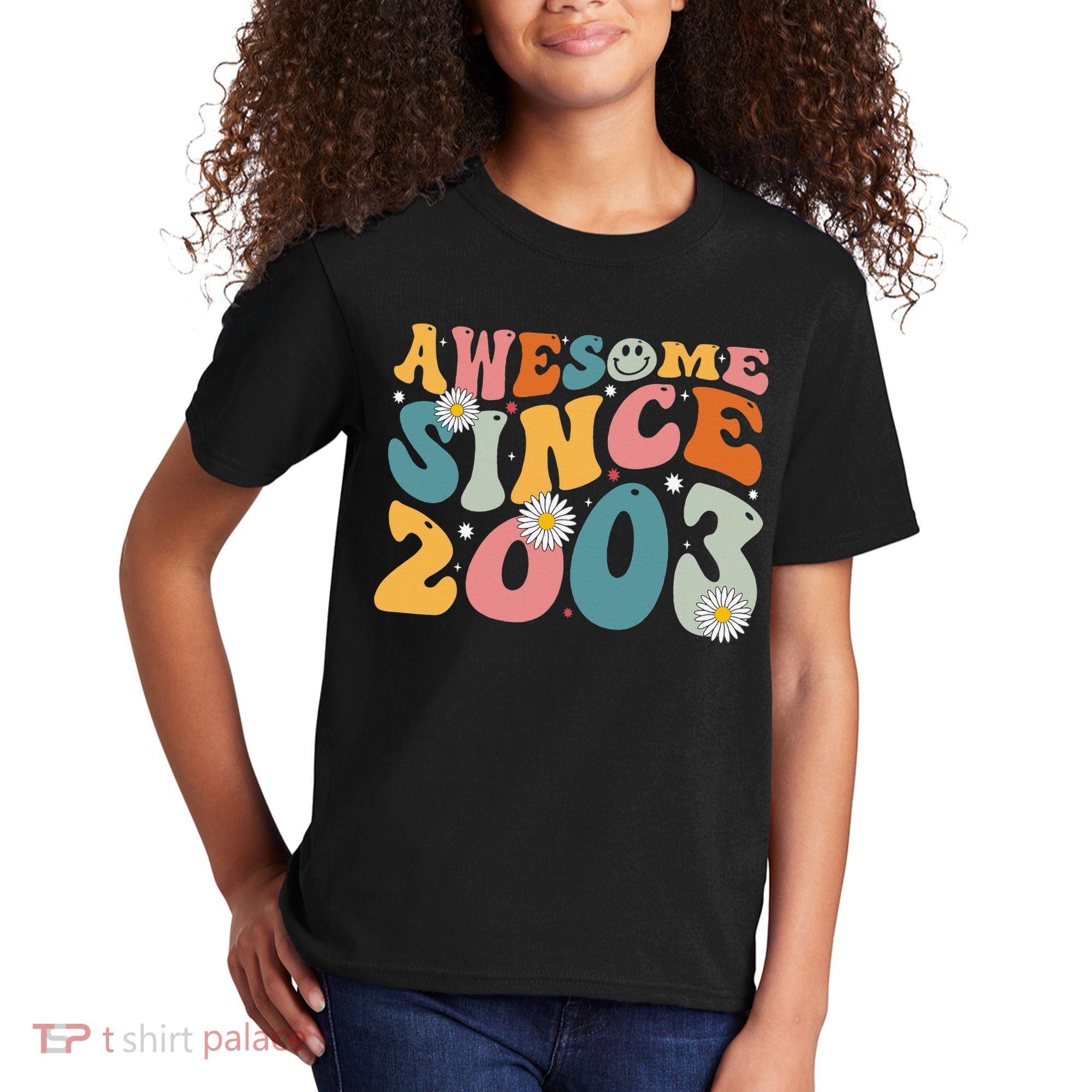 Awesome Since 2003 20th Birthday Retro Gifts Born In 2003 Kids T-Shirt