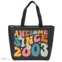 Awesome Since 2003 20th Birthday Retro Gifts Born In 2003 Tote Bag thumb 0