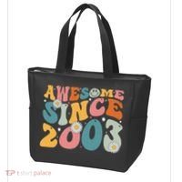 Awesome Since 2003 20th Birthday Retro Gifts Born In 2003 Tote Bag thumb 3