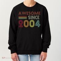 Awesome Since 2004 18th Birthday Retro Women's Sweatshirt thumb 0
