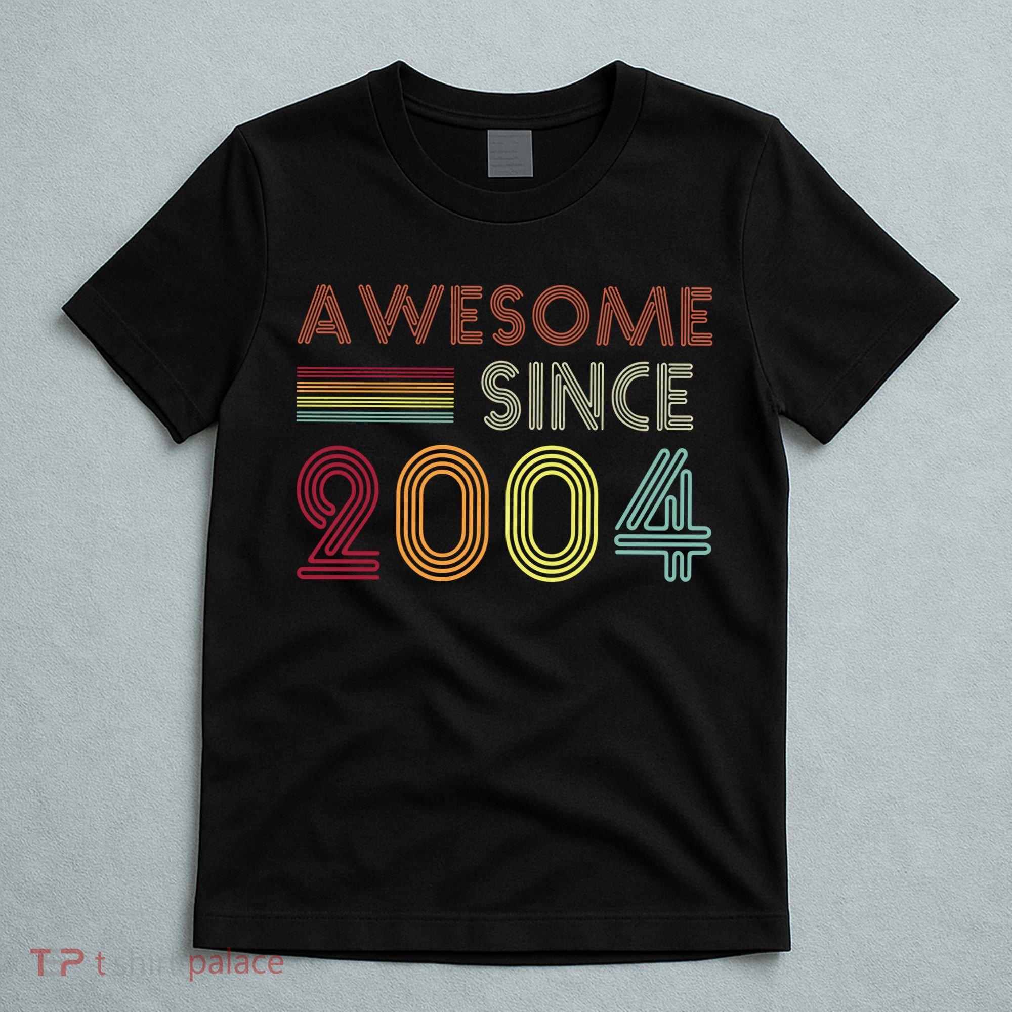 Awesome Since 2004 18th Birthday Retro T-Shirt