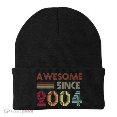 Awesome Since 2004 18th Birthday Retro Beanie