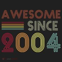 Awesome Since 2004 18th Birthday Retro Beanie thumb 2