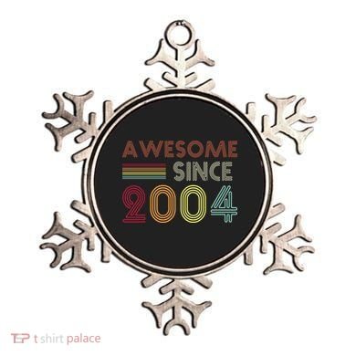 Awesome Since 2004 18th Birthday Retro Ornament
