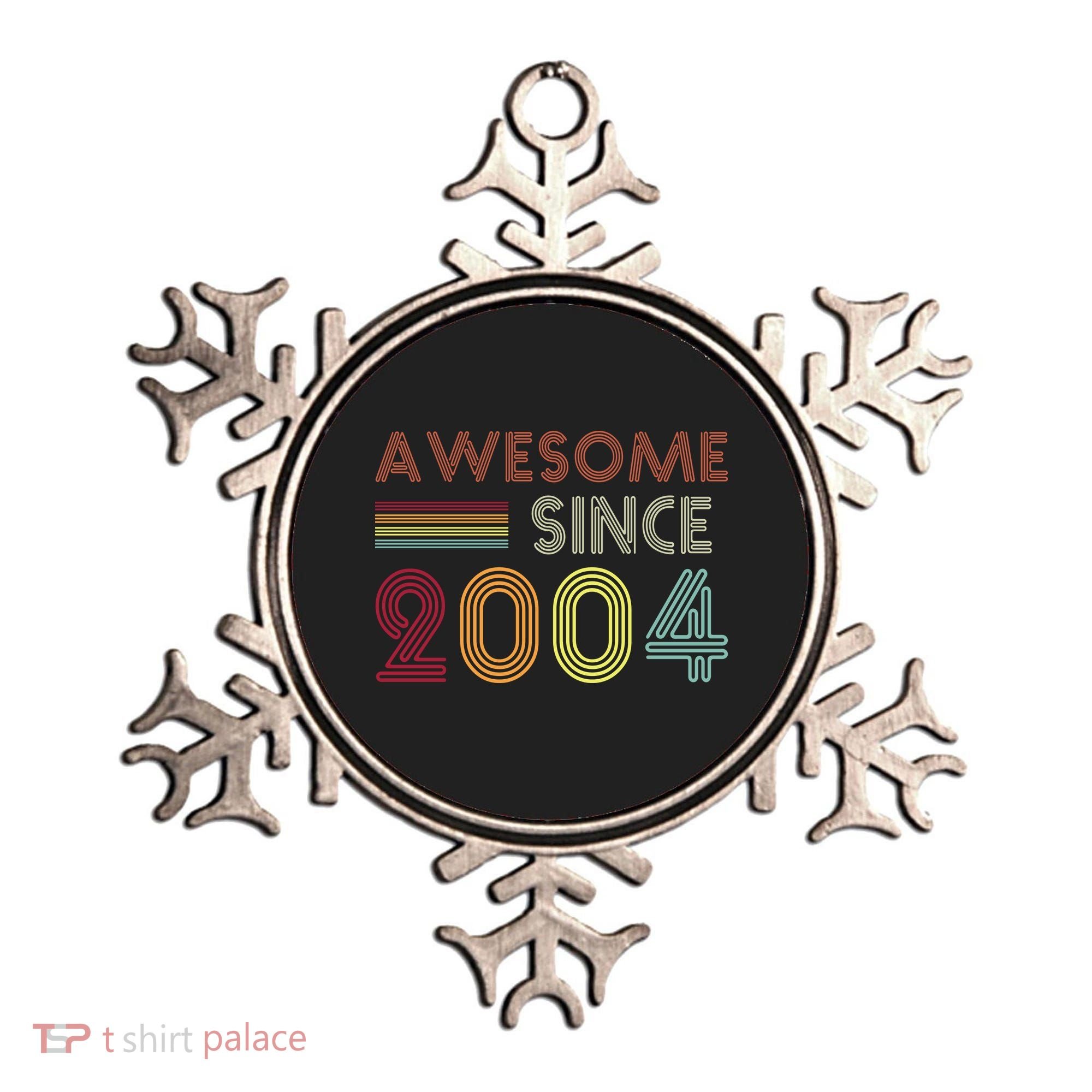 Awesome Since 2004 18th Birthday Retro Ornament