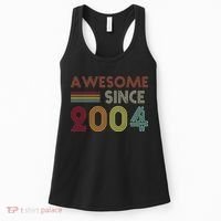 Awesome Since 2004 18th Birthday Retro Women's Tank Top thumb 0