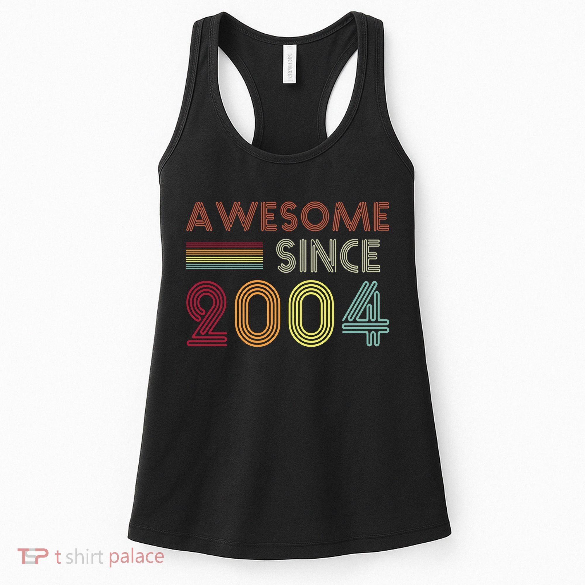 Awesome Since 2004 18th Birthday Retro Women's Tank Top