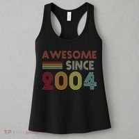Awesome Since 2004 18th Birthday Retro Women's Tank Top thumb 3